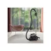 Aspirador Electrolux EL61A4UG, aspirador en seco sin bolsa, 700 W máx, 170 W de potencia de aspiración, cable de 9 m, radio de 12 m, gris