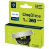 Philips OneBlade 360 QP410/50 cuchilla de repuesto, plata/verde claro