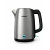 Hervidor de agua eléctrico Philips HD9353/90 1,7 L 2060 W acero inoxidable, negro