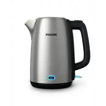 Hervidor de agua eléctrico Philips HD9353/90 1,7 L 2060 W acero inoxidable, negro