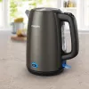 Hervidor de agua eléctrico Philips HD9353/90 1,7 L 2060 W acero inoxidable, negro