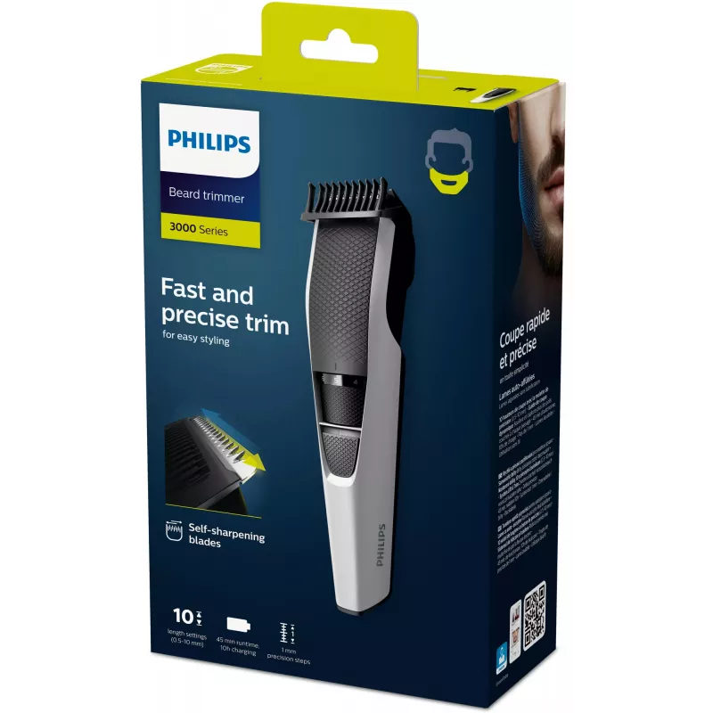 Recortadora de barba Philips 3000 series Beardtrimmer series 3000 BT3206/14