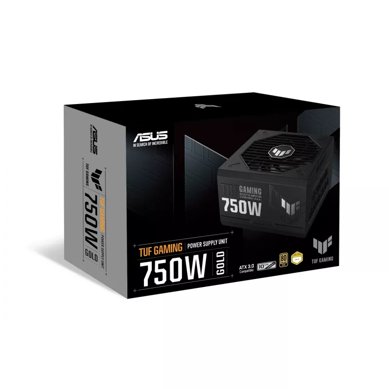 Fuente de alimentación ASUS TUF Gaming 750W Gold 20+4-Pin ATX ATX negra