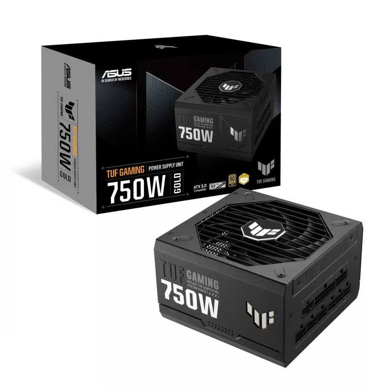 Fuente de alimentación ASUS TUF Gaming 750W Gold 20+4-Pin ATX ATX negra