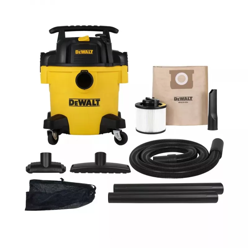DeWalt AT-DXV20P aspiradora de sólidos y líquidos, depósito de 20 l