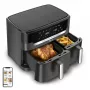 Freidora Tefal Easy Fry Dual XXL EY942HE0 doble 11 L de sobremesa 2020 W freidora de aire gris