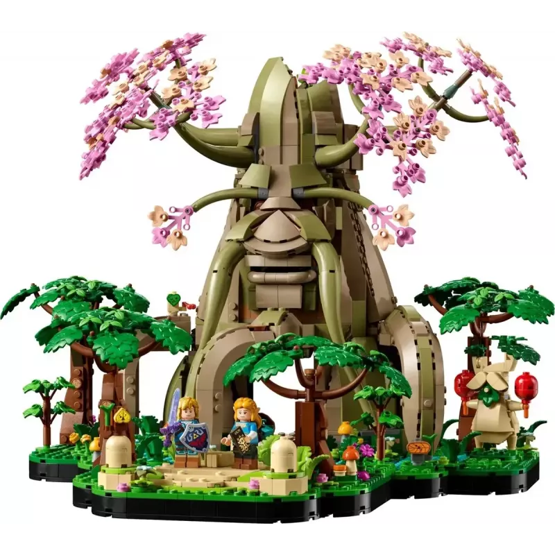 LEGO Gaming 77092 The Legend of Zelda Great Deku Tree 2-in-1 set de construcción, 2500 piezas, 18+
