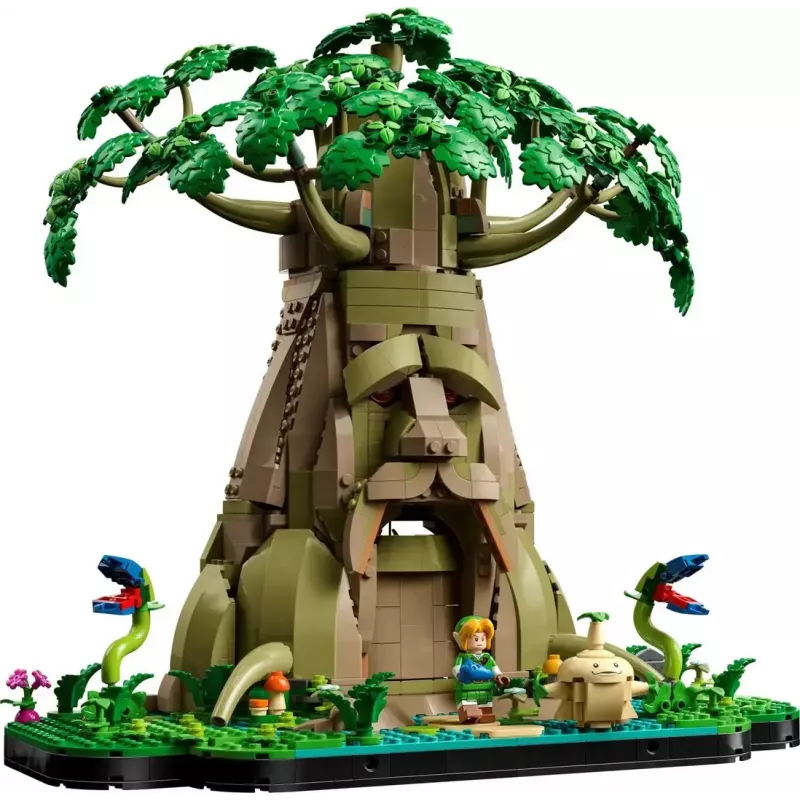 LEGO Gaming 77092 The Legend of Zelda Great Deku Tree 2-in-1 set de construcción, 2500 piezas, 18+