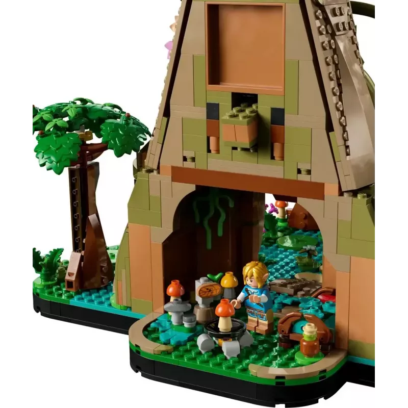 LEGO Gaming 77092 The Legend of Zelda Great Deku Tree 2-in-1 set de construcción, 2500 piezas, 18+
