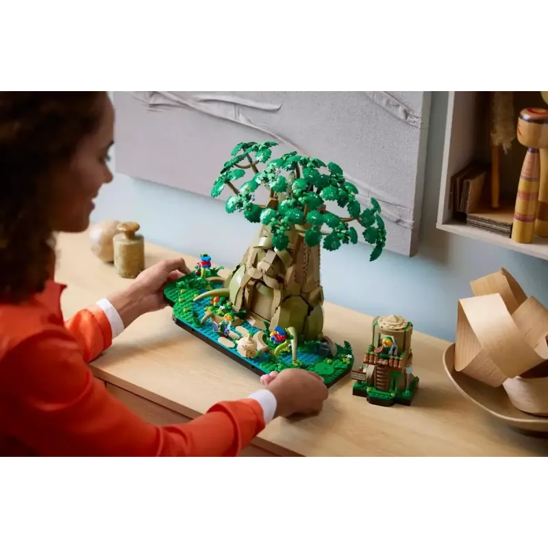 LEGO Gaming 77092 The Legend of Zelda Great Deku Tree 2-in-1 set de construcción, 2500 piezas, 18+