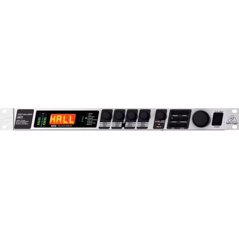 Procesador de efectos Behringer FX2000 44,5 mm de ancho 483 mm de profundidad 217 mm de alto