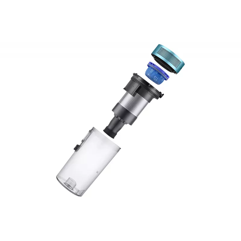 Aspirador vertical 2 en 1 Samsung VS20B75AGR1 con batería, sin bolsa, 550 W, negro, color menta