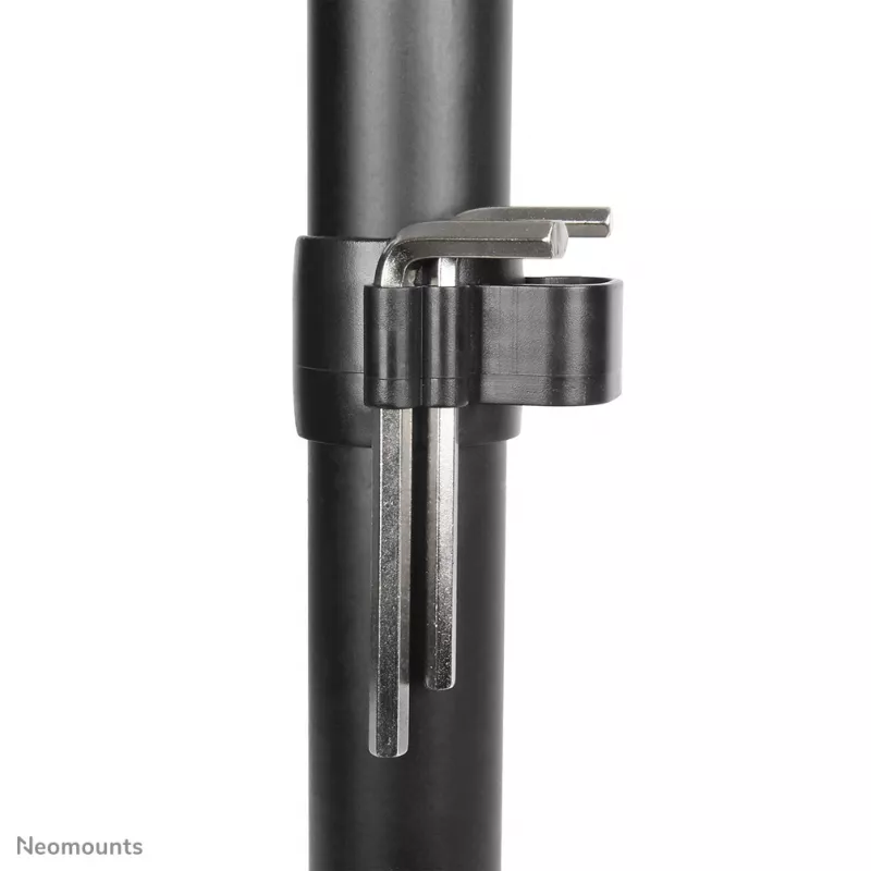 Brazo para monitor Neomounts NM-D135D3Negro 10-27 pulgadas, pinza/pasacables de mesa, 8 kg, 25,4 cm (10 pulgadas), 68,6 cm (27 pulgadas), 100 x 100 mm, negro