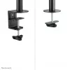 Brazo para monitor Neomounts NM-D135D3Negro 10-27 pulgadas, pinza/pasacables de mesa, 8 kg, 25,4 cm (10 pulgadas), 68,6 cm (27 pulgadas), 100 x 100 mm, negro