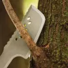 Machete de jardín Fiskars 1051236 acero inoxidable mango naranja