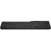 Ratón inalámbrico HP 475 Dual-Mode — QWERTY de tamaño completo, RF + Bluetooth 5.3, teclado numérico, negro, 376×153×19 mm