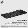 Ratón inalámbrico HP 475 Dual-Mode — QWERTY de tamaño completo, RF + Bluetooth 5.3, teclado numérico, negro, 376×153×19 mm