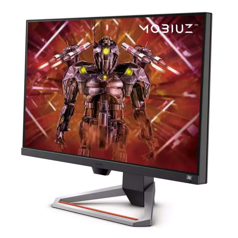 BenQ Mobiuz EX2710U monitor gaming de 27 pulgadas 4K UHD 3840x2160 IPS 144 Hz, 1 ms, DisplayHDR 600 cd/m², 2x HDMI, DisplayPort, hub USB, altavoces con subwoofer, altura ajustable