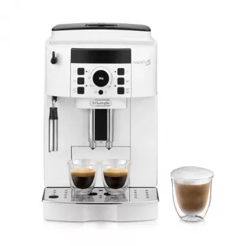 Cafetera espresso combinada De'Longhi Magnifica S ECAM 21.117.B depósito de agua de 1,8 l, depósito de café en grano de 250 g, 15 bar