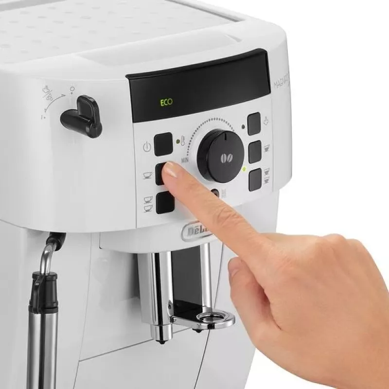 Cafetera espresso combinada De'Longhi Magnifica S ECAM 21.117.B depósito de agua de 1,8 l, depósito de café en grano de 250 g, 15 bar