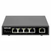 Switch Gigabit Ethernet PoE+ Intellinet 5 puertos 62W 4 puertos PSE