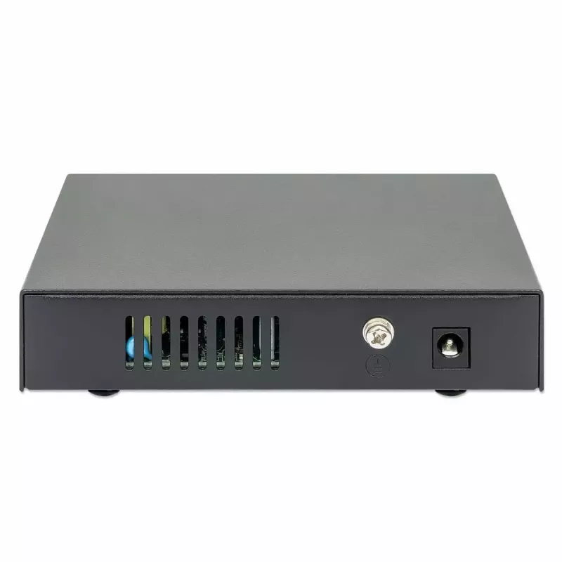 Switch Gigabit Ethernet PoE+ Intellinet 5 puertos 62W 4 puertos PSE