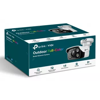 Cámara de vigilancia IP TP-Link VIGI C350 (2,8 mm) — 2880×1620, 90° HFOV, 30 fps, cableada, exterior tipo bala, montaje en techo