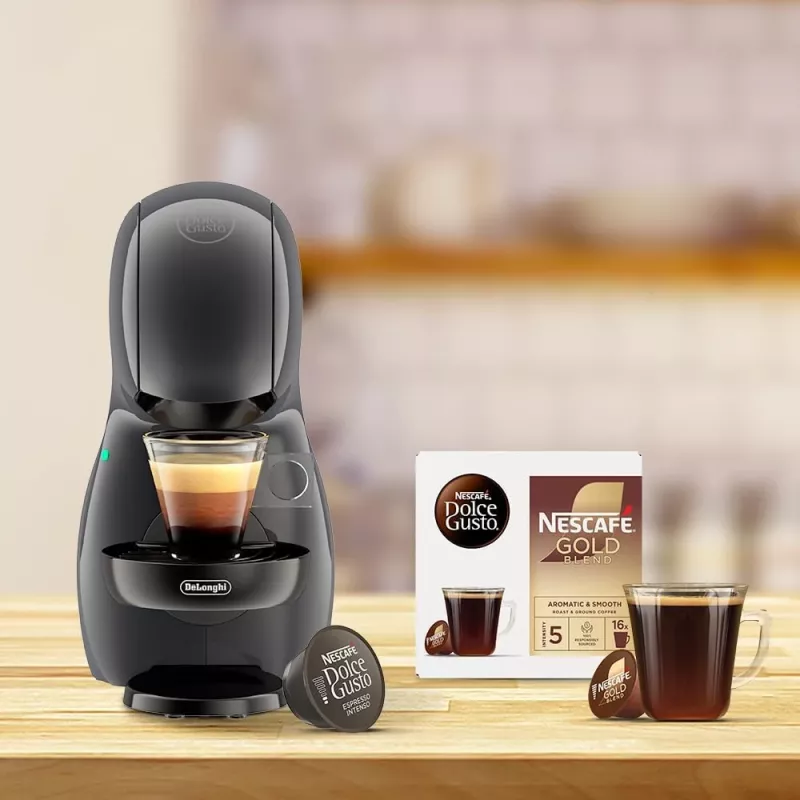 De'Longhi Piccolo XS EDG210.A Cafetera de cápsulas semiautomática 0,8 l