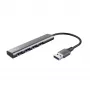 Trust Halyx USB 3.2 Gen 1 (3.1 Gen 1) Type-A 5 Mbit/s negro, gris