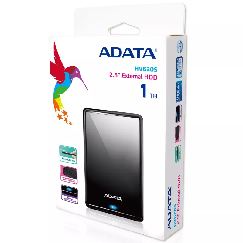 ADATA HV620S disco duro externo 1 TB 2,5