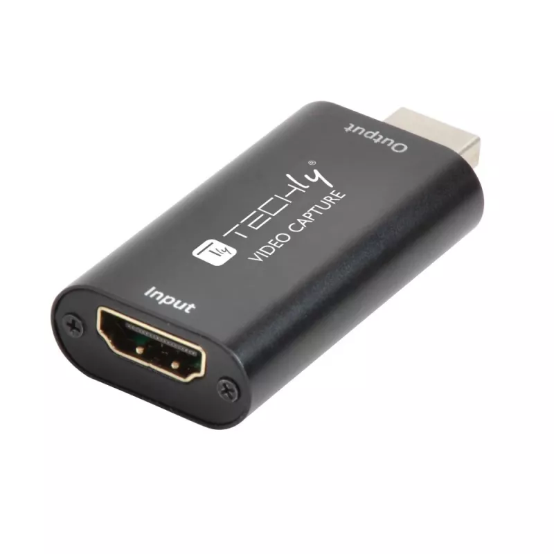 Techly I-USB-VIDEO-1080TY capturadora de vídeo HDMI a USB, 1920x1080 (1080p)