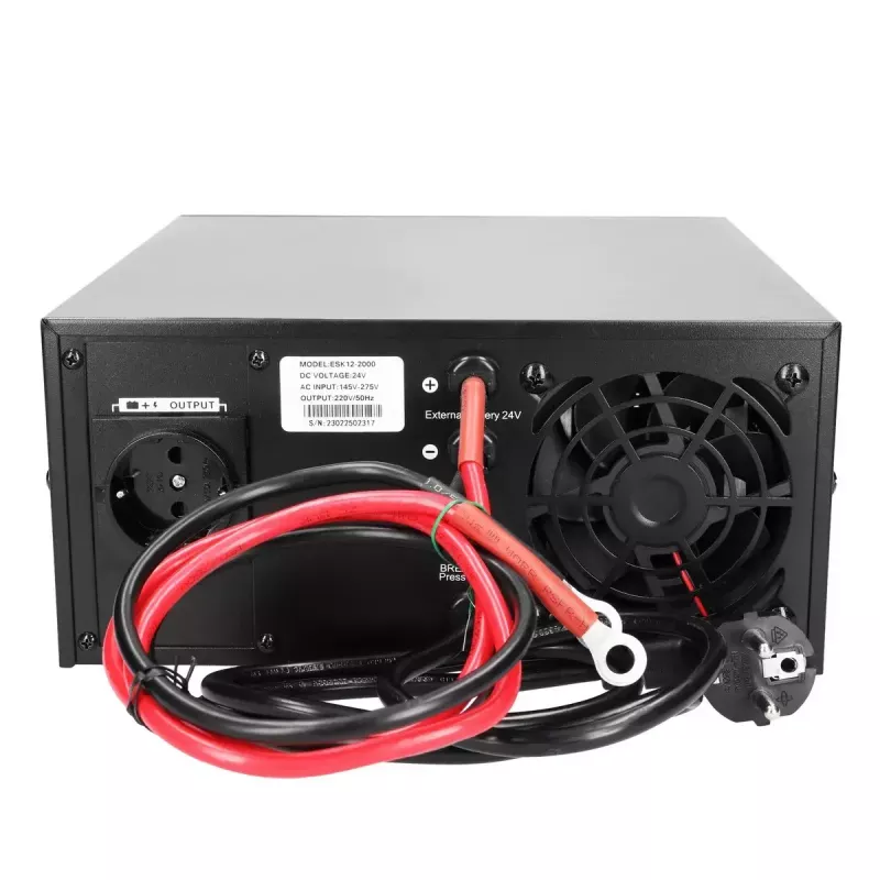 Inversor de potencia Extralink Piorun 3000VA 2100W senoidal pura 24VDC