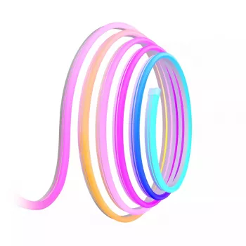 Lámpara de pared inteligente Govee H61D5 Wi-Fi Bluetooth 48W transparente blanco