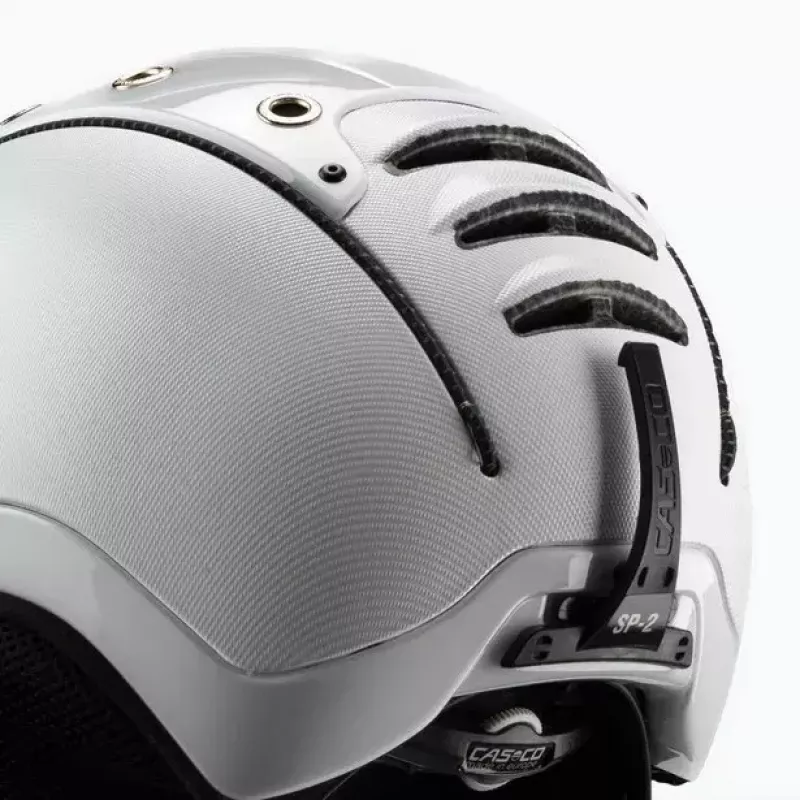 Casco de esquí Casco SP-2 Carbonic Visor Blanco Talla S (52-54 cm)