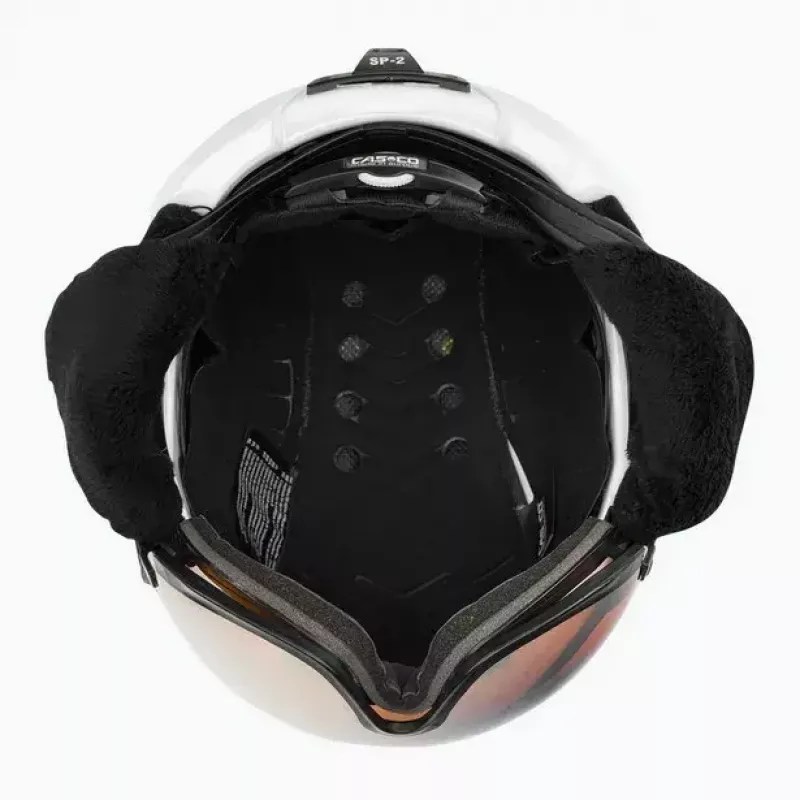 Casco de esquí Casco SP-2 Carbonic Visor Blanco Talla S (52-54 cm)