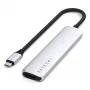 Hub USB Type-C Satechi ST-P6SS 10000 Mbit/s Silver