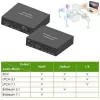 Extractor de audio Techly 7.1 LPCM HDMI 4K UHD 3D IDATA HDMI-EA74K