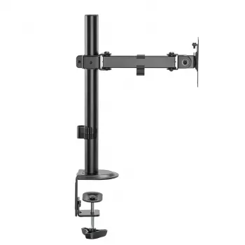 Soporte de mesa para monitor LCD MACLEAN MC-572N altura regulable, inclinable, VESA 75x75–100x100, compatible con 17 pulgadas–32 pulgadas, capacidad máx. 30 kg, negro