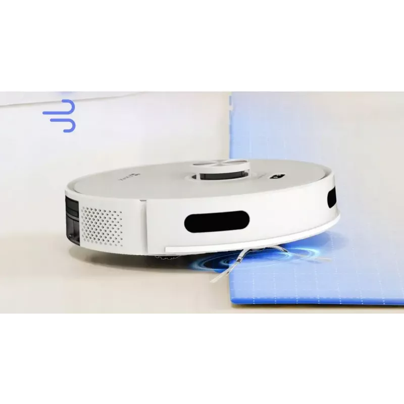 Robot aspirador EZVIZ RE5S Plus — 9000 Pa de succión, batería de 5200 mAh, 22 minutos de autonomía, función de fregado húmedo, base de autosecado