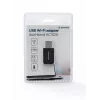 Adaptador USB Wi-Fi GEMBIRD AC1300 Dual-Band Wi-Fi 5 (RTL8812BU) 867 Mbit/s USB 3.0 antena interna negro