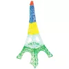 Pack de recarga de filamento 3DOODLER Start Eco Plastic Fire and Ice – 250 uds., 2,5 mm, compostable, Naranja/Turquesa/Blanco/Amarillo