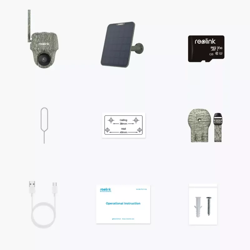 Cámara de vigilancia IP Reolink Go Series G450 4K