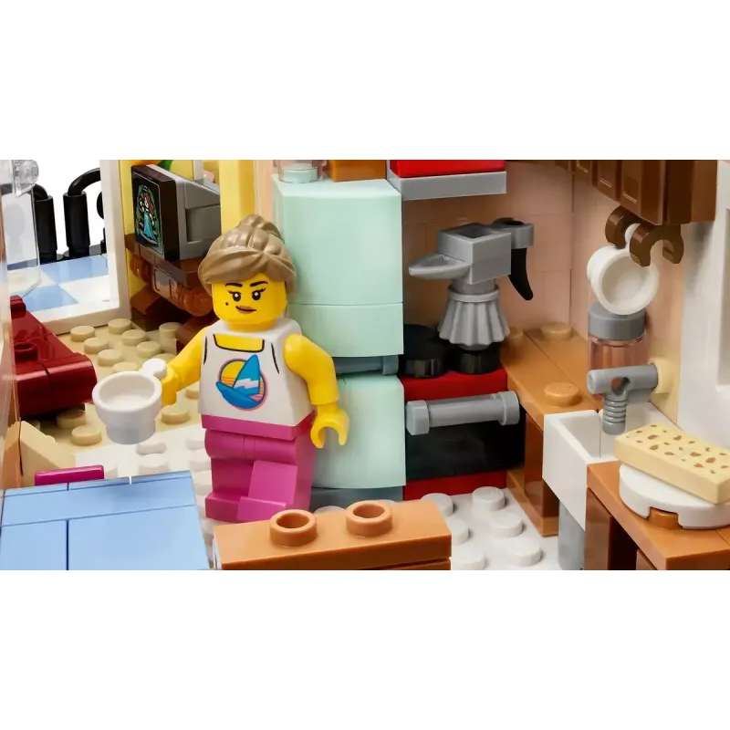 Set de construcción LEGO Ideas 21359 Riviera italiana, 3251 piezas, 10 minifiguras, a partir de 18 años