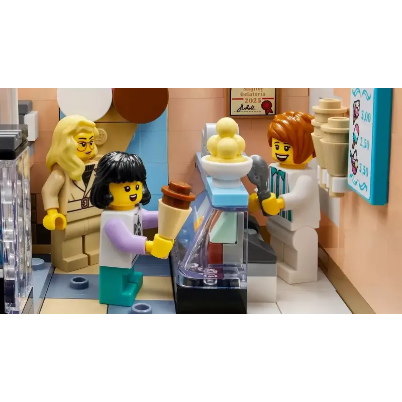 Set de construcción LEGO Ideas 21359 Riviera italiana, 3251 piezas, 10 minifiguras, a partir de 18 años