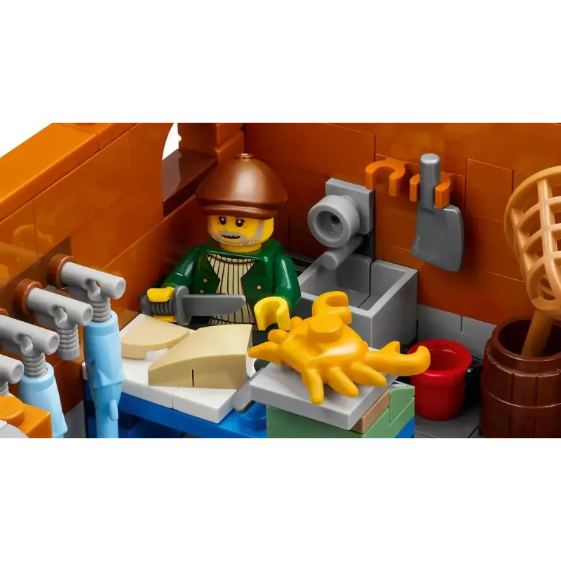 Set de construcción LEGO Ideas 21359 Riviera italiana, 3251 piezas, 10 minifiguras, a partir de 18 años