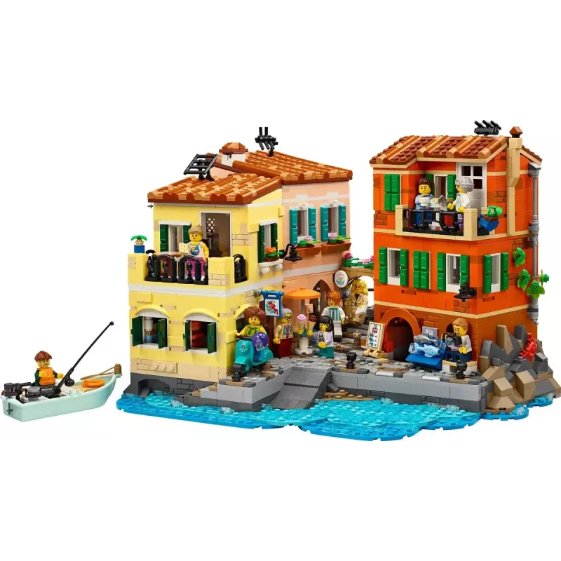 Set de construcción LEGO Ideas 21359 Riviera italiana, 3251 piezas, 10 minifiguras, a partir de 18 años