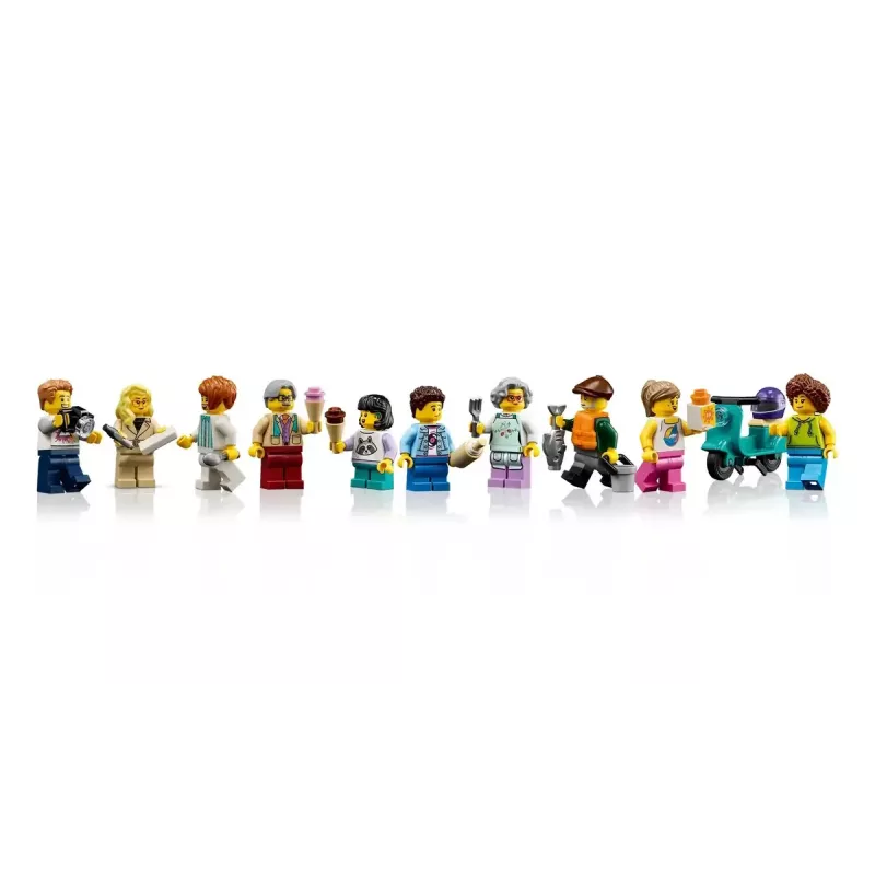 Set de construcción LEGO Ideas 21359 Riviera italiana, 3251 piezas, 10 minifiguras, a partir de 18 años