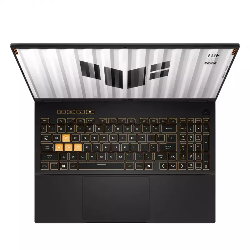 Portátil gaming ASUS TUF Gaming F16 FX608JPR-I7161 de 16 pulgadas FHD+ 165 Hz, Intel Core i7-14650HX, 16 GB DDR5, SSD de 1 TB, NVIDIA GeForce RTX 5070, sin sistema operativo