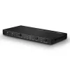 Lindy 38249 conmutador HDMI 2.0 18G de 4 puertos con audio, de sobremesa