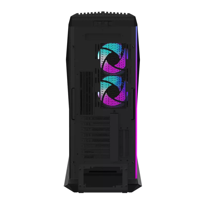 Caja de PC GIGABYTE AORUS C700 GLASS – Full-Tower, compatible con hasta E-ATX y radiadores de 420 mm, 5 ventiladores de 120 mm preinstalados, USB 3.1 Type-C, RGB Fusion